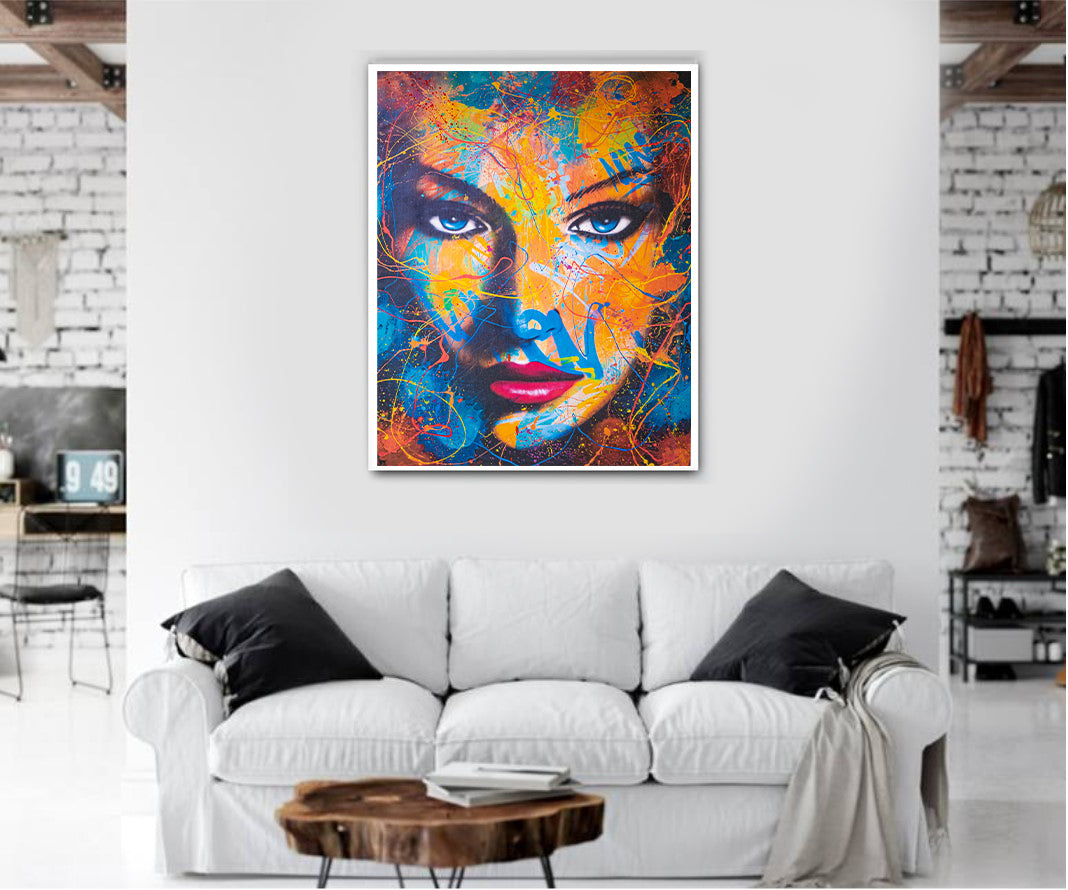 Urban Street Art Grunge Modern Graffiti SINGLE TOILE murale ART Photo Urban Street Art Grunge Modern Graffiti SINGLE TOILE murale ART Photo
